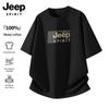 Мужская повседневная хлопковая футболка с принтом JEEP SPIRIT