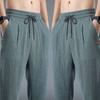 Летние повседневные брюки из льна Nine Point, ультратонкие, дышащие, свободные, прямые, быстросохнущие спортивные брюки из хлопка и пеньки, лето
