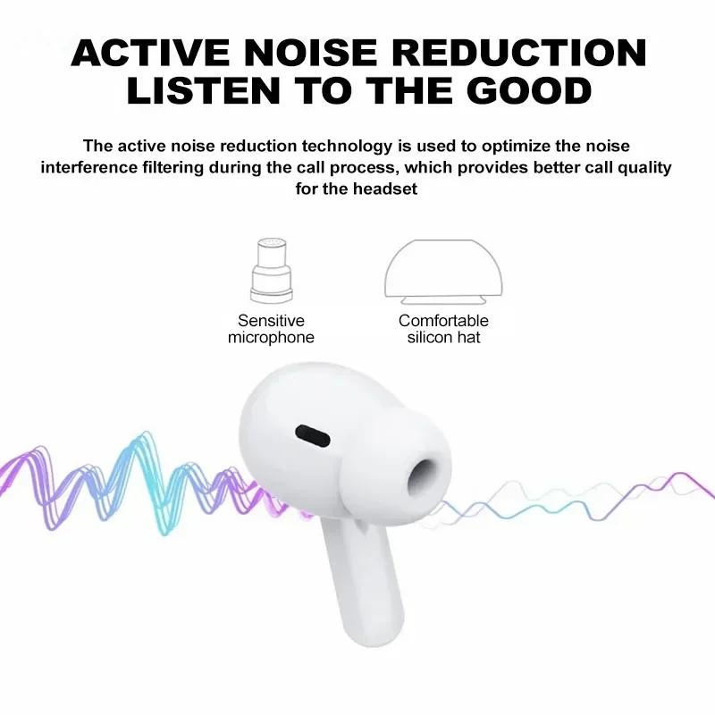 Беспроводные Bluetooth-наушники TWS Air Pro с шумоподавлением, сенсорным управлением