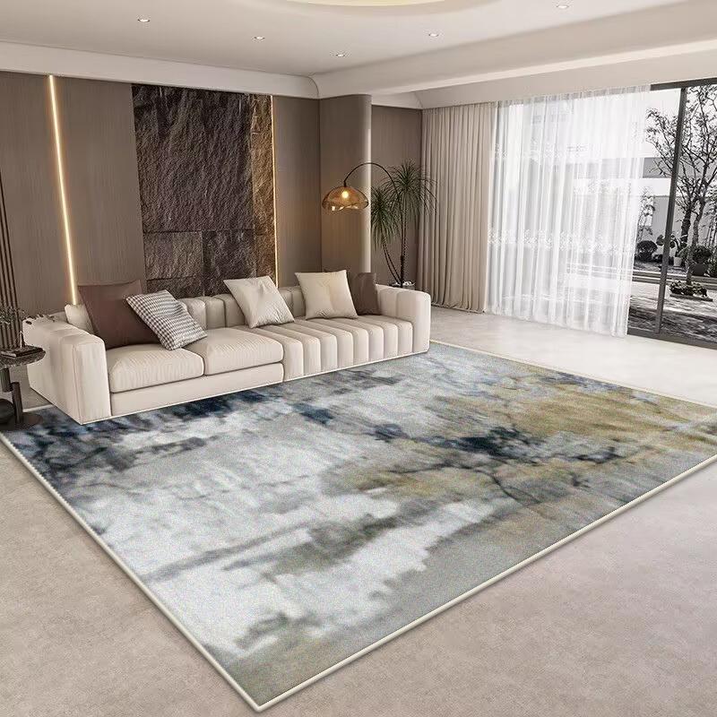 Ковер с абстрактным принтом, ковры для большой площади в гостиную, ковер современный для украшения дома, гостиная, спальня, моющийся ковер для пола, коврик для лаунжа