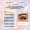 Fluffy 5D False Eyelashes Soft Lightweight Eyelashes for Natural Look and Comfortable Wear