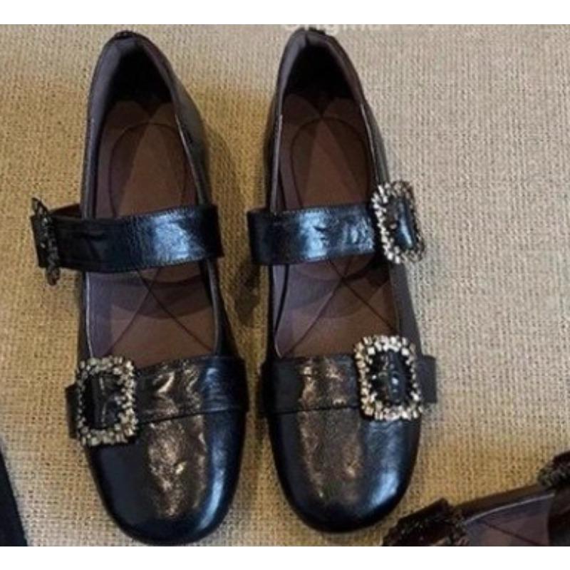 Новый Стиль Роскошные Женские Балетки С Мелким Вырезом Осень Острый Носок Лоферы Балерины Осень Леопардовый Ретро Платье Туфли Zapatos De Mujer