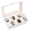 ProCase Watch Box for 12 Slots Watch Watch Storage Watch Holder Organizer for Watch Display Case with Glass Lid Men, Men's Case, Men,