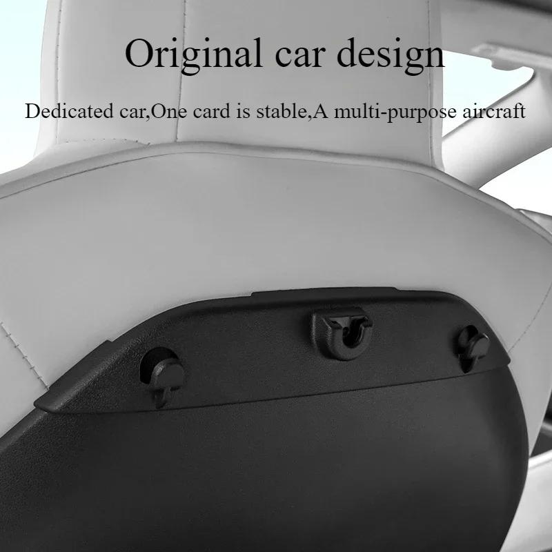 Держатель для планшета и телефона на подголовник для Tesla Model 3/Y/X/S/3+ Highland 2025, 360-градусный вращающийся кронштейн на спинку заднего сиденья, автомобильные аксессуары
