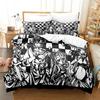 Новый комплект постельного белья Game No Game No Life Sora and Shiro Single Twin Full Queen King Size Bed Set Adult Kids Bedroom Duvet Cover Sets