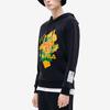 Men's FILA Sweatshirts Men's Jet Black Hooded Moderate Regular
