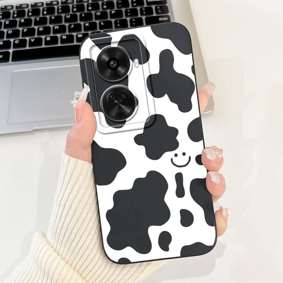 Nova 12 SE Case For Huawei Nova 12 SE Cover 2024 Fashion Painted Liquid Silicone Anti-Fall Protective Bumper For Nova 12SE Funda