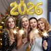2026 Фольгированный шар Цифра Новогодние товары для вечеринки Рождественское украшение для дома Navidad Шары-цифры
