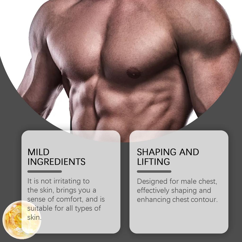 Спрей для укрепления груди для мужчин Мягко моделирует и моделирует контуры, создавая более упругие очертания, уменьшая гинекомастию и создавая более упругие линии груди. 50 мл
