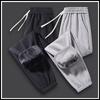 Men's Plush Thickened Casual Sweatpants for Spring and Autumn