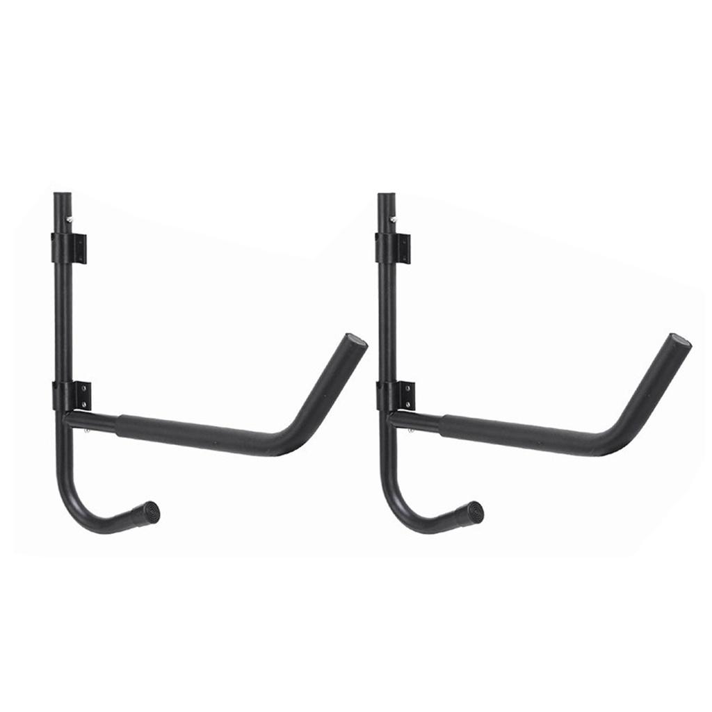 Складные Сверхпрочные Крюки для Хранения Каяков в Помещении Вешалка Поворот на 90° Настенный Универсальный Подвесной Кронштейн Стойка для Каноэ Каяка Серфборда 2 шт.