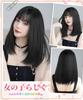 AISIQUEENS Full Natural Fashionable For Everyday Heat Lolita Included Wig, Semi-Long, Black, Medium, Straight, Wig, Fashion, Women's, Wig,