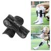 1 Pair Soccer Shin Guard Teens Breathable Shockproof Soccer Sports Shin Pad Adjustable Football Leg Protective Guards