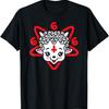 Kawaii Cute Satanic 666 Goat Lamb Pentagram Punk Goth Metal T-Shirt