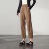 SOFSIL Women's High-Waist Slim Cropped Casual Pants