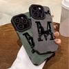 Чехол для телефона с буквой М и бегущей лошадью для iPhone 11 12 13 14 15 Plus 16 17 Pro Max Air XR X XS Max 7 8 Plus 16E Защитный чехол
