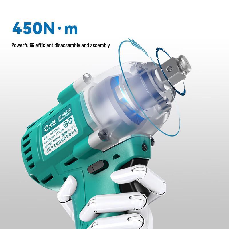 Dayi A7-6822G 20V Cordless Electric Impact Wrench CN plug (adapter included)
