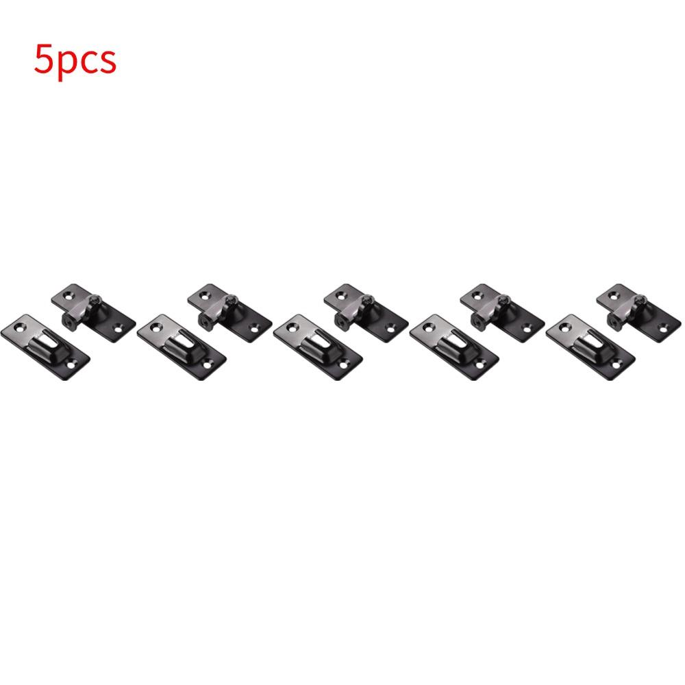 Door Lock Guard Latch Bolt 90 Degree Steel Toggle Latch Sliding Barn Door Lock Wine Cabinet Closet Right Angle Lock Hardware