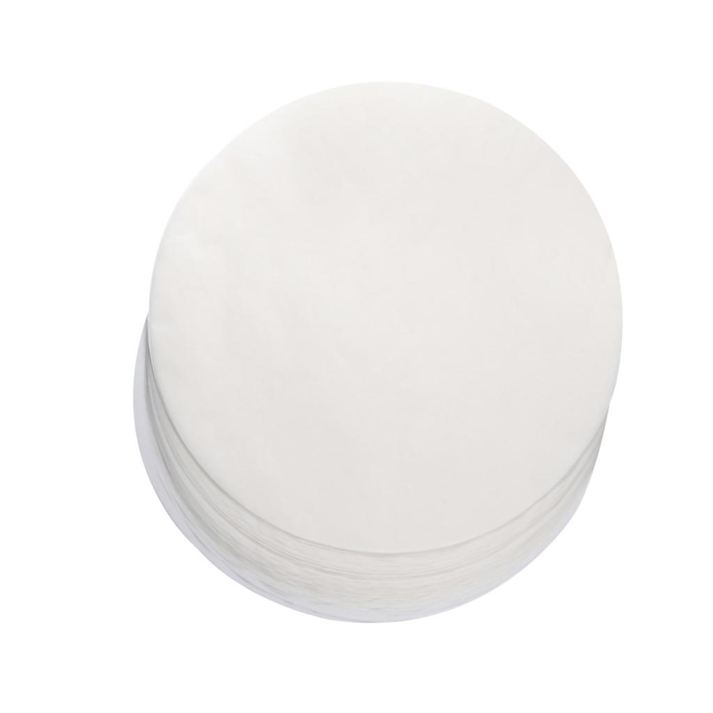 100Pcs Non Stick Round BBQ Paper Baking Sheets 10 Inch Barbecue Tin Foil Paper for Grill Line C