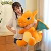 354565 см Плюшевая игрушка Покемон Чарizard Плюшевые игрушки Мультфильм Аниме Набивная Каваи Органза Удобная Мягкая кукла Детская игрушка Подарок