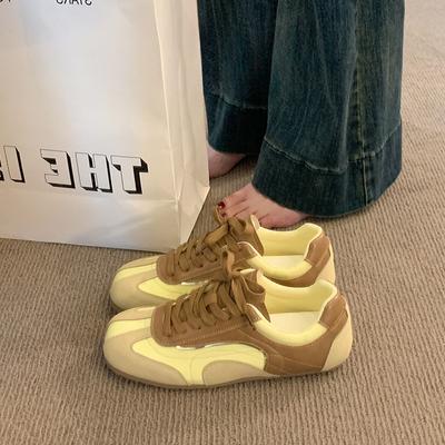 Кроссовки Forrest Gump женские ретро немецкие тренировочные кроссовки 2025 новая весна и лето женская обувь интернет-знаменитости легкий досуг спорт whi