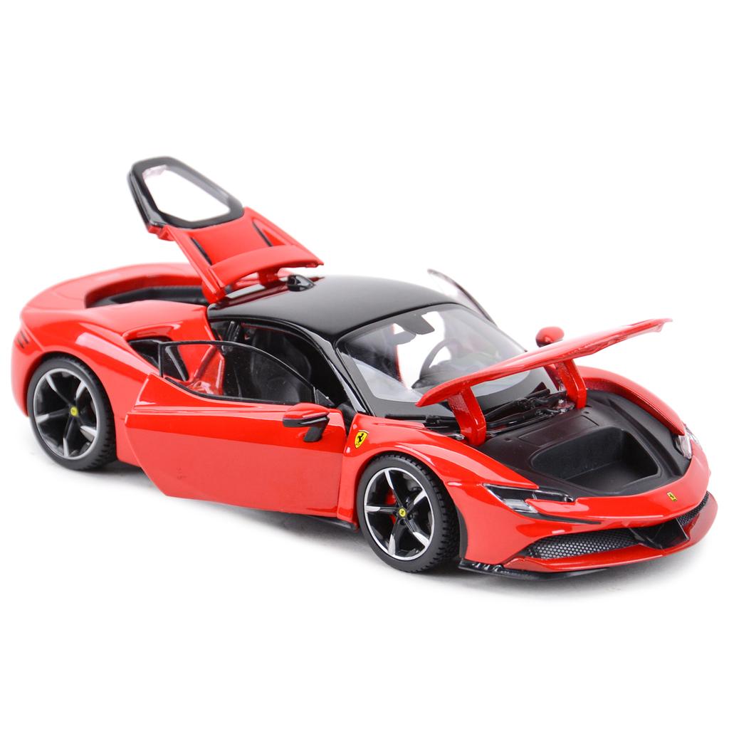 Ббураго 1:24 масштаба Ferrari SF90 STRADALE, сплав, роскошный автомобиль, литой автомобиль, модель, коллекция игрушек, подарок