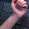 30 листов Дизайн с бриллиантами Наклейка для ногтей Лазерная серебряная звезда Сердце Декали для ногтей 5,5*6,5 см Блестящая клейкая Французская линия Полоска Слайдер для ногтей