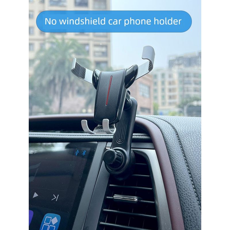 2026 New Model Mobile Phone Car Mount, Dedicated Navigation Stand for Small Cars, Inverted Hook Support, Fixed Air Vent Mount