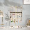 Jewelry Display Stand Bracelet Necklace Holder 3 Tiered Stylish Earrings Rack for Vendors