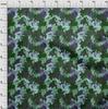 oneOone Ткань Cotton Flex Green Abstracts Craft Projects Decor Fabric Printed By The Yard 40 Inch
