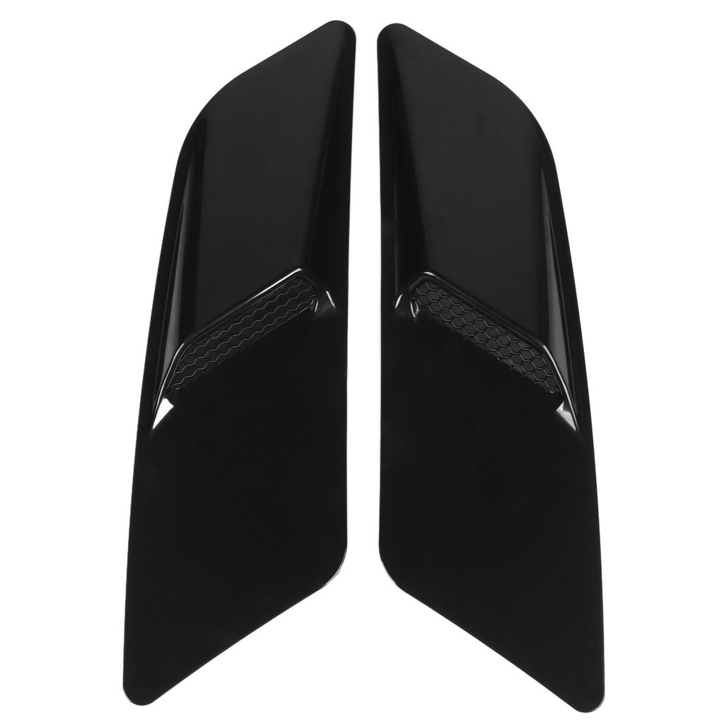 2 Pcs Engine Bonnet Air Vent Cover Front Bonnet Decoration Replacement for Ford Mustang 2015 to 2017
