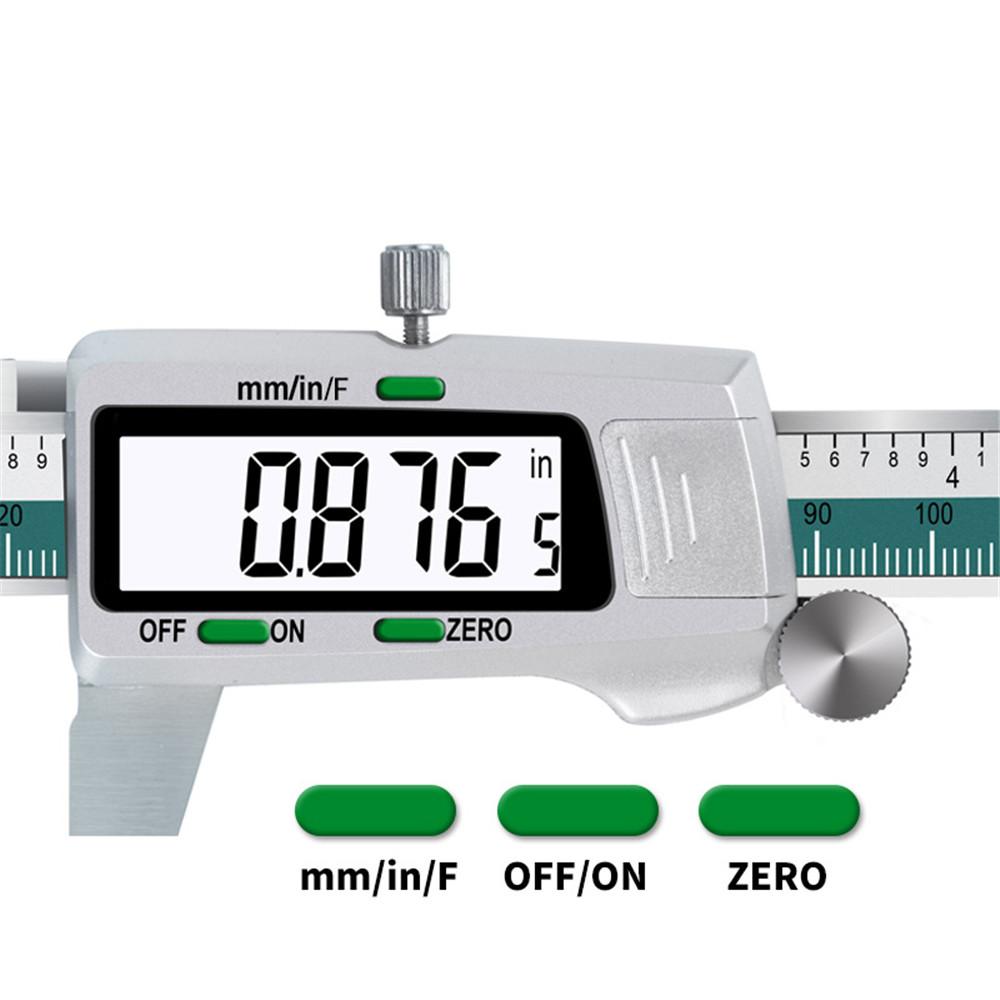 150mm LCD Digital Electronic Vernier Caliper Gauge Stainless Steel Micrometer
