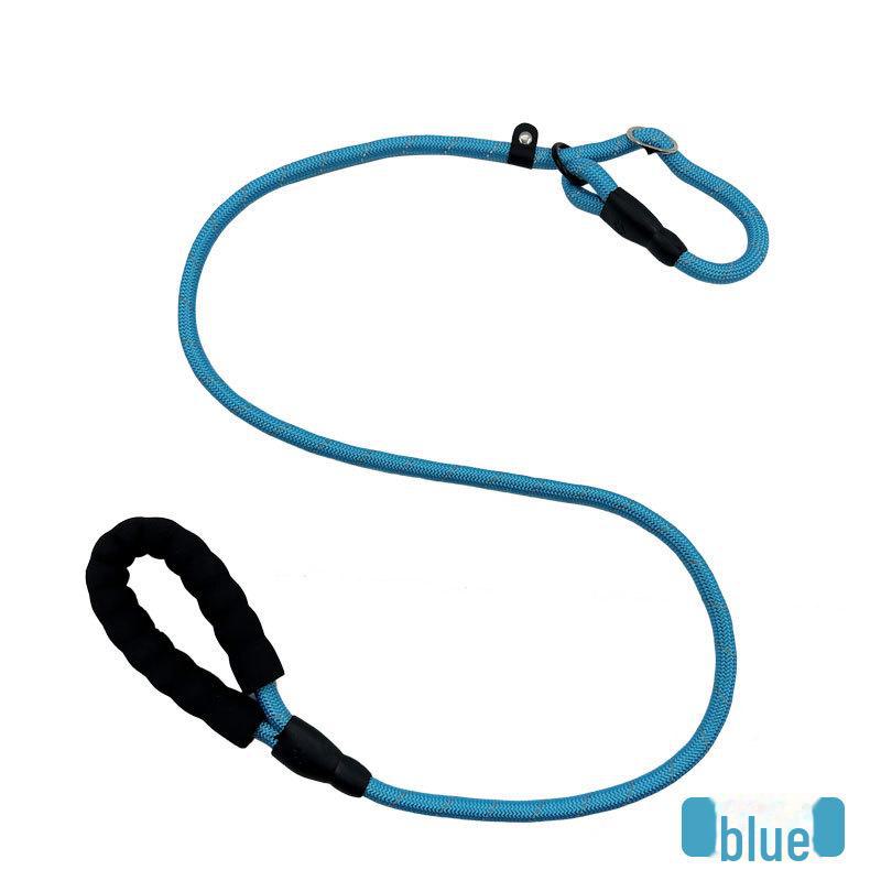 Светоотражающий ночной поводок для собак - защита от побега и амортизация