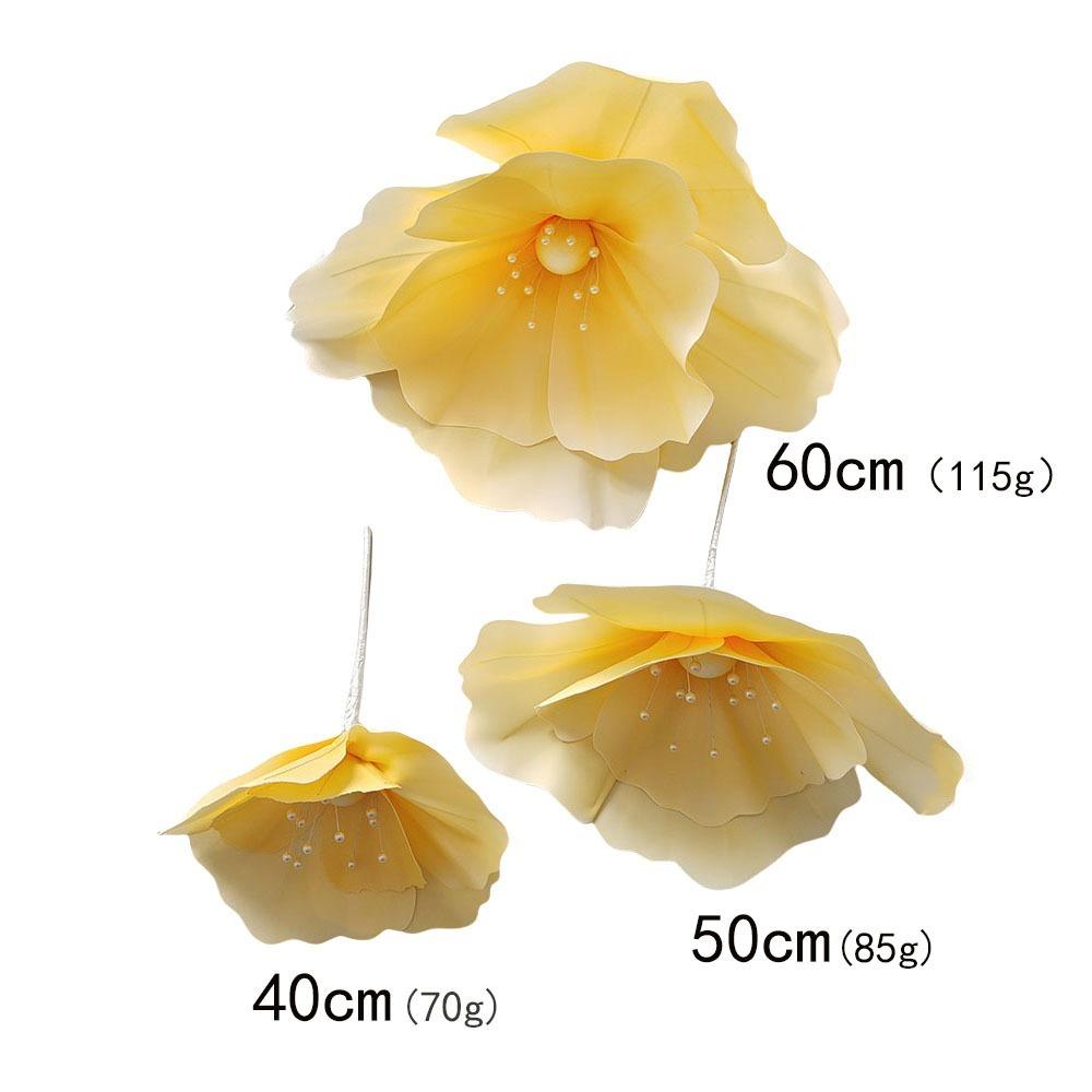40cm Wedding Road Flower Giant Photography Props NEW Simulation Corn Poppy  Wall