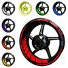 21/18 дюймов Наклейки на колеса мотоцикла Светоотражающие наклейки на обод колеса для YAMAHA Kawasaki Suzuki и т.д.