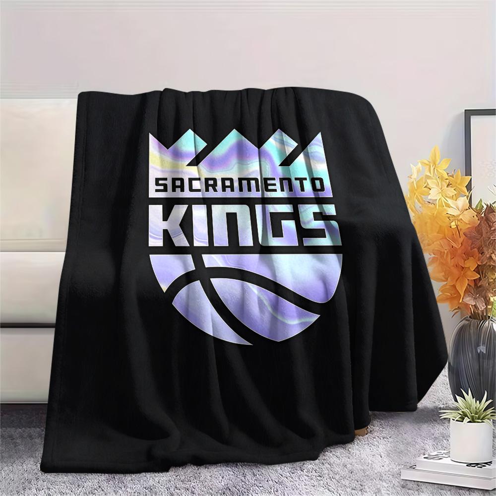 Sacramento Kings Flannel Blanket, High quality Comfortable for All Seasons, Home Decor, Warmth and Comfort