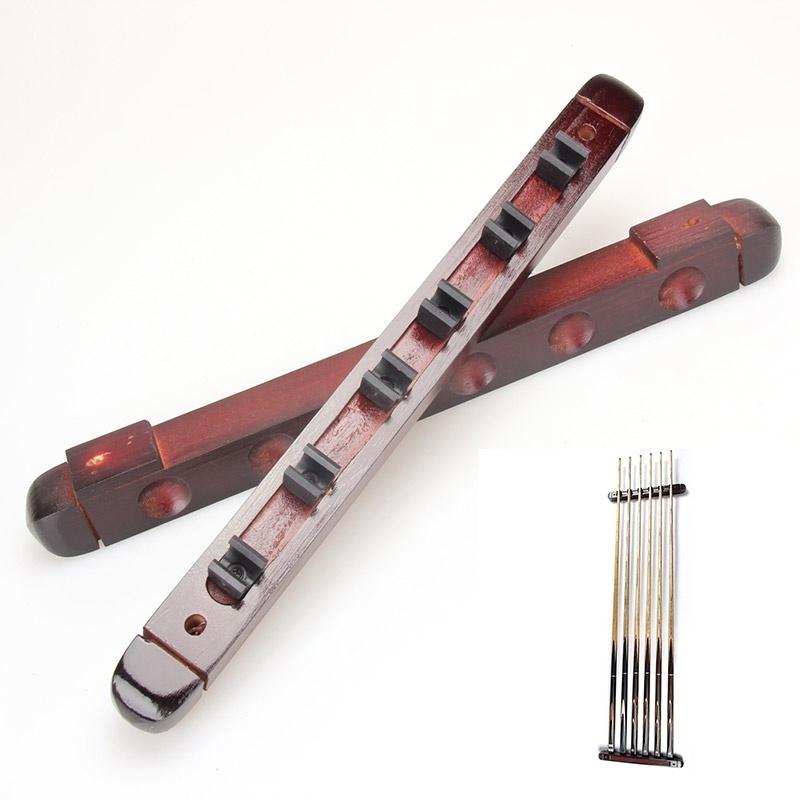 Кий для бильярда, настенное крепление для пула, держатель для стойки из дерева для снукера