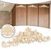 Wooden Carved Applique DIY Decor Furniture Unpainted Mouldings