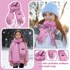 European And American Imitation Cashmere Solid Color Leather Scarf And Winter