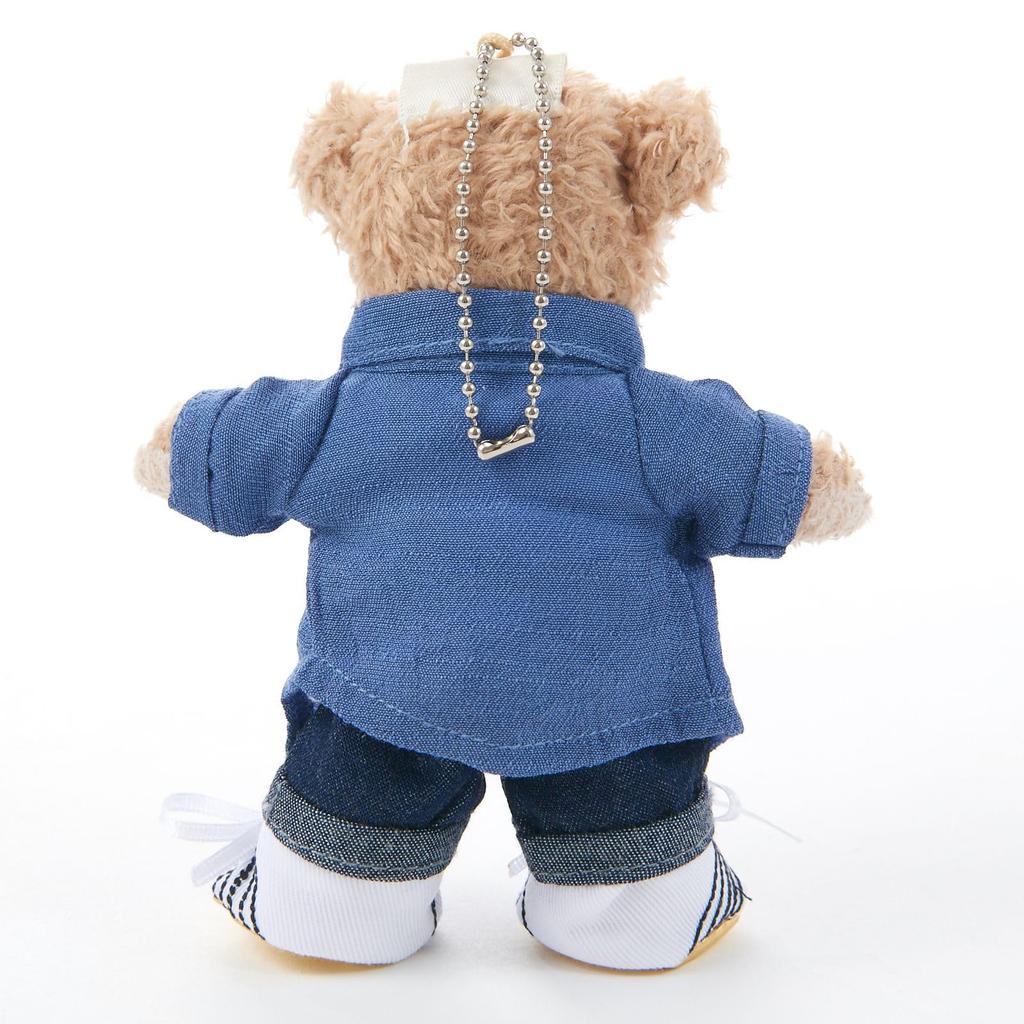 B872D Analog Shirt X Coordination Layering Duffy Plush Toy Badge Stuffed Bag 14cm Costume Handmade Costume [atelier_memory] T-shirt