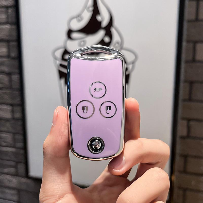 New TPU Car Flip Key Case Cover Shell for Honda Civic Fit Accord CRV HRV Jazz Odyssey for Acura TL TSX ZDX RSX CRZ 2 3 Buttons