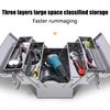 Stainless Steel Metal Tool Storage Box Auto Maintenance Tool Box  Auto Maintenance