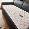 Plush Striped Plaid Sofa Cushion: Non-slip, Hair-resistant, Thickened Milk Fleece Sofa Mat