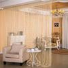 Door String Curtain 300cmX300cm Shiny Tassel Flash Line Door Window Curtain Valance Divider Decorative for Party Bedroom Wedding