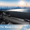 Для Mazda 6 Atenza GL 2018 LHD RHD Автомобильная панель приборов Чехол Избегайте света Накладки Анти-УФ Коврики Аксессуары