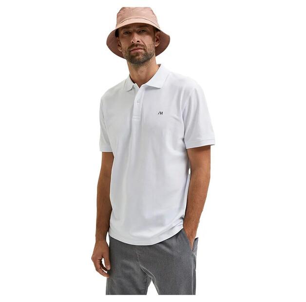 Selected Haze Short Sleeve Polo