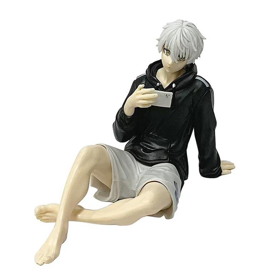 Аниме 8,5 см Megahouse Blue Lock Наги Сэйсиро GEM Аниме Фигурка ПВХ Милая Настольное Украшение Модель Игрушки Детские Рождественские Подарки