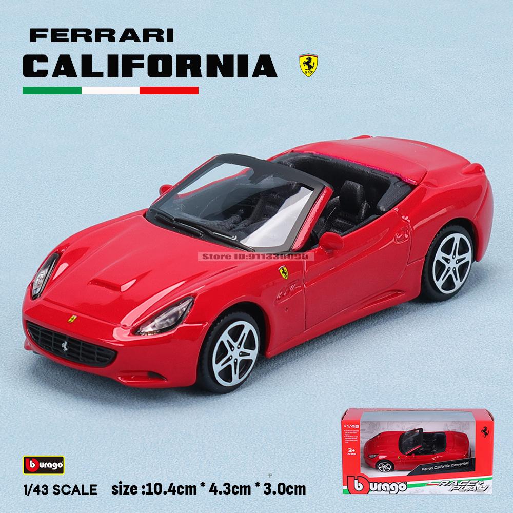 Ббураго 1:43 Несколько стилей Ferrari Purosangue sp2 488GTB 250GTO SF90 ROMA сплав роскошный автомобиль литая модель автомобиля игрушка подарок