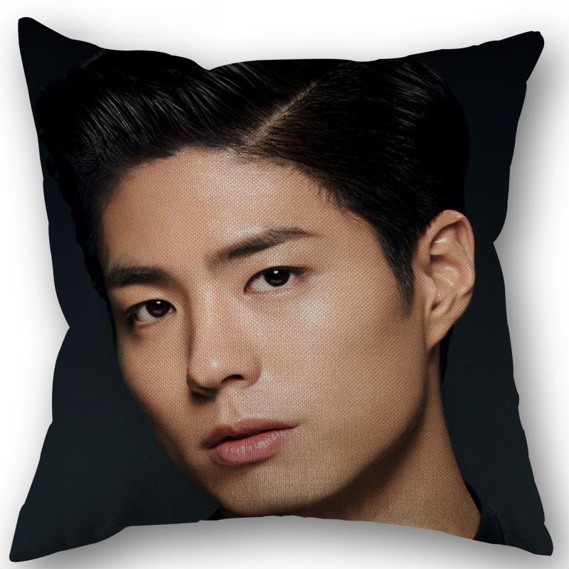 Новая наволочка Kpop с изображением Пак Бо Гома, хлопково-льняная ткань, квадратная наволочка на молнии 45х45 см, свадебная декоративная наволочка