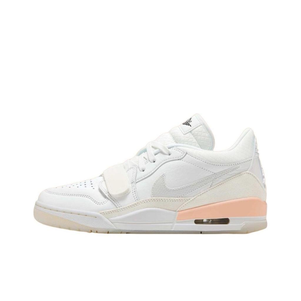Jordan Legacy 312 Low WMNS CNY Abrasion Resistant Abrasion Resistant Mid top Vintage Basketball Shoes Unisex White Pink HF3182-100(Team401-)